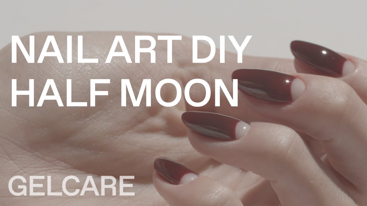 Nail Art DIY | Half Moon | Fran&ccedil;ais