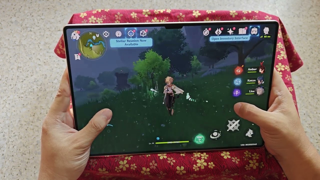 Running Genshin Impact on HUAWEI MatePad Pro 13.2