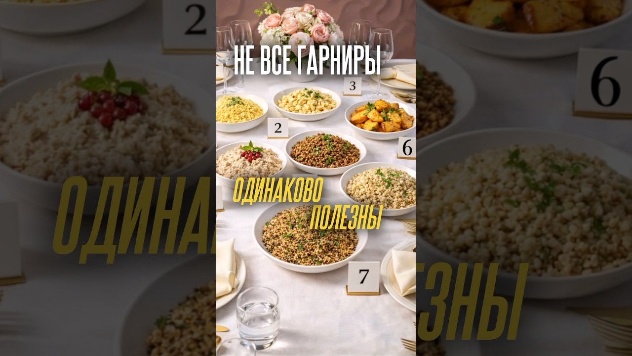 КАКОЙ ГАРНИР ВЫБРАТЬ? 🥣