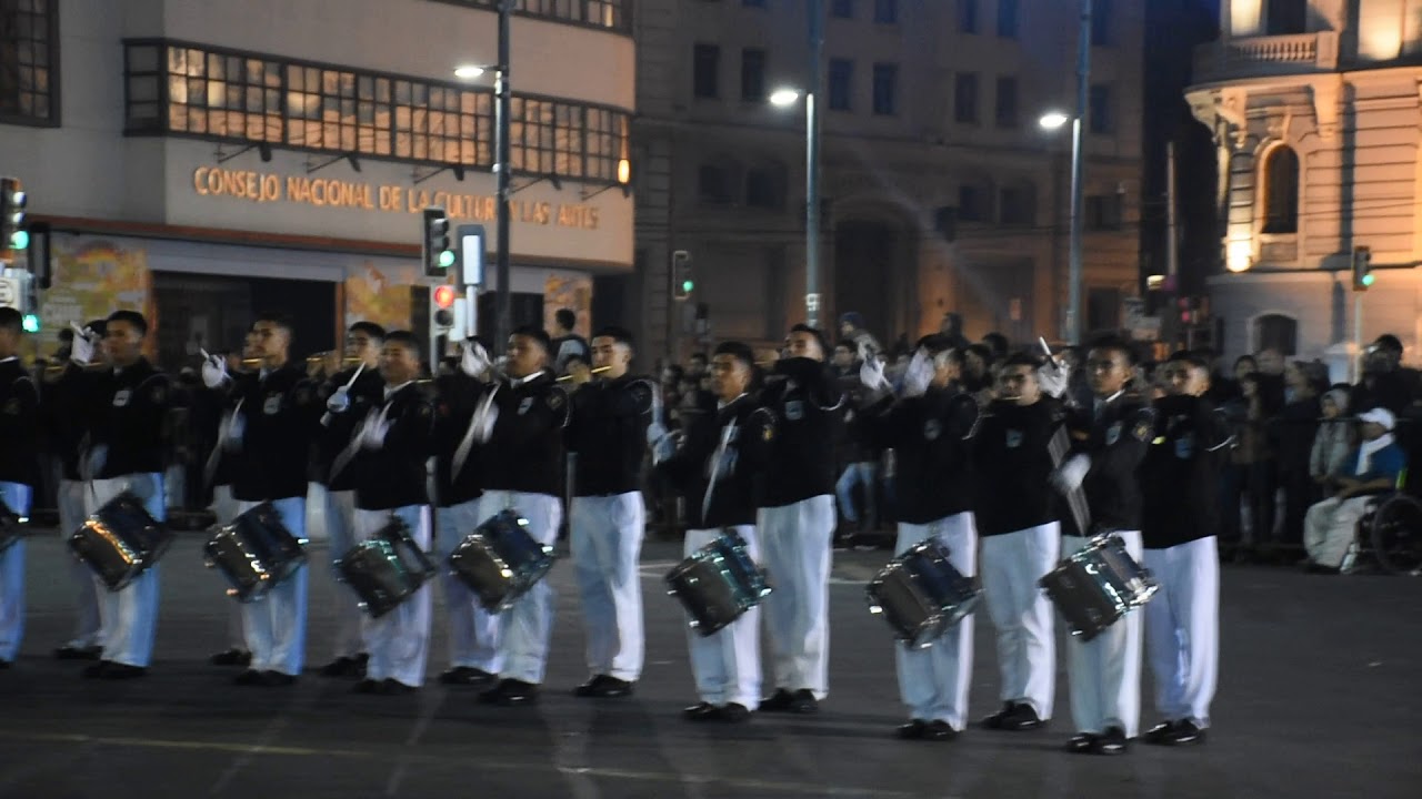 Banda Escuela de Tripulantes y Portuaria de Valparaiso - Glorias Navales 2018