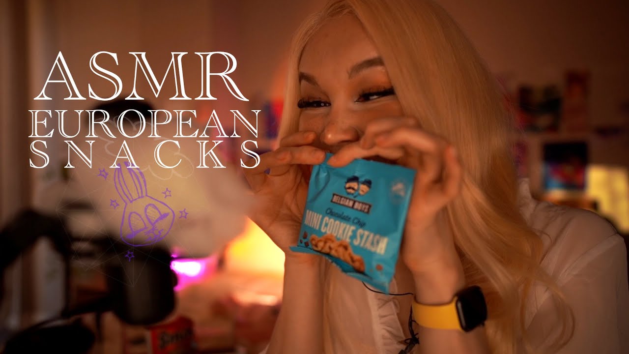 ASMR / European Snacks / Waffles Displeasure