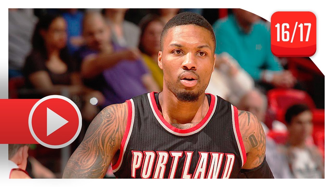 Damian Lillard Full Highlights vs Heat (2017.03.19) - 49 Pts, 9 Threes, DAME TIME!