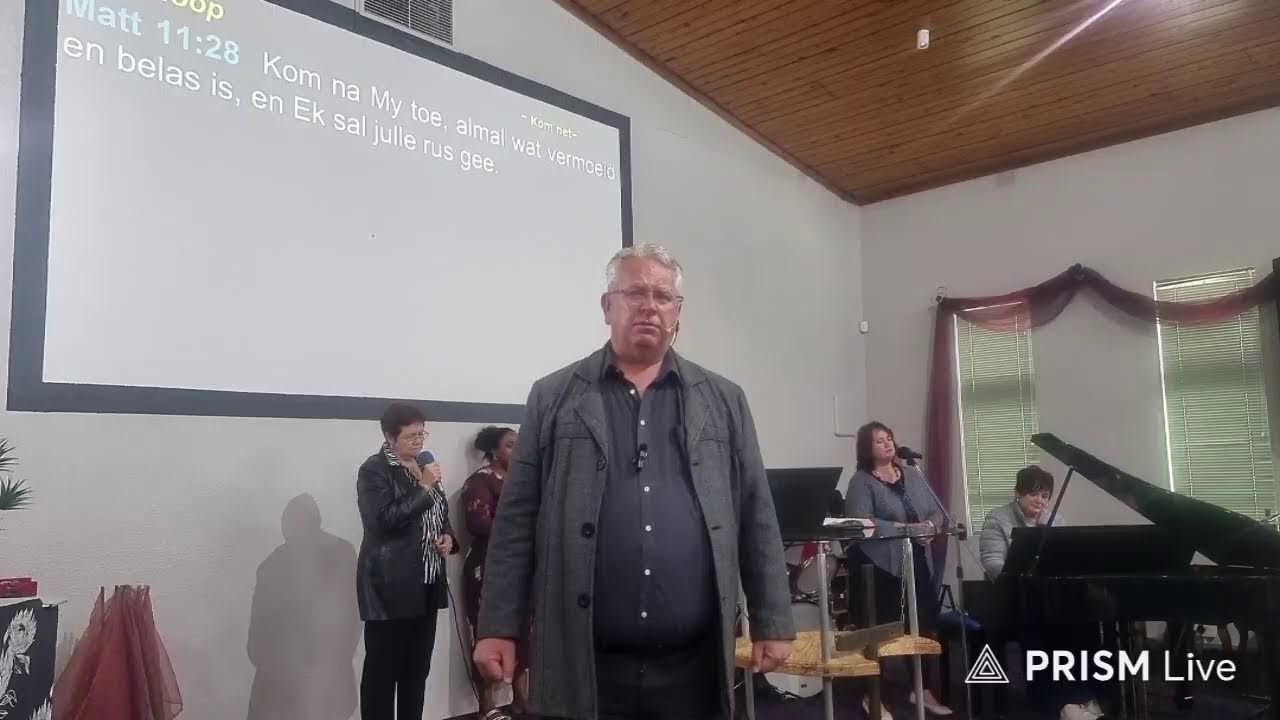 Live streaming of Kobus du Plessis