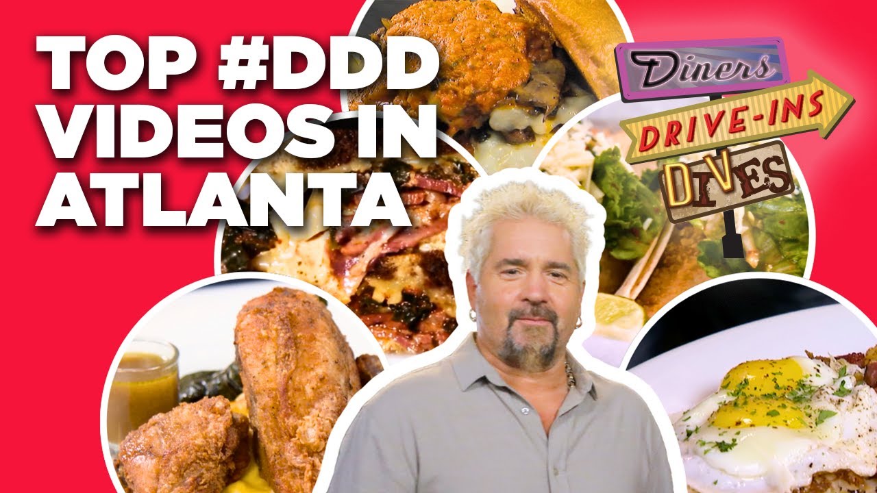 Top #DDD Videos in Atlanta with Guy Fieri | Diners, Drive-Ins, and Dives | Food Network