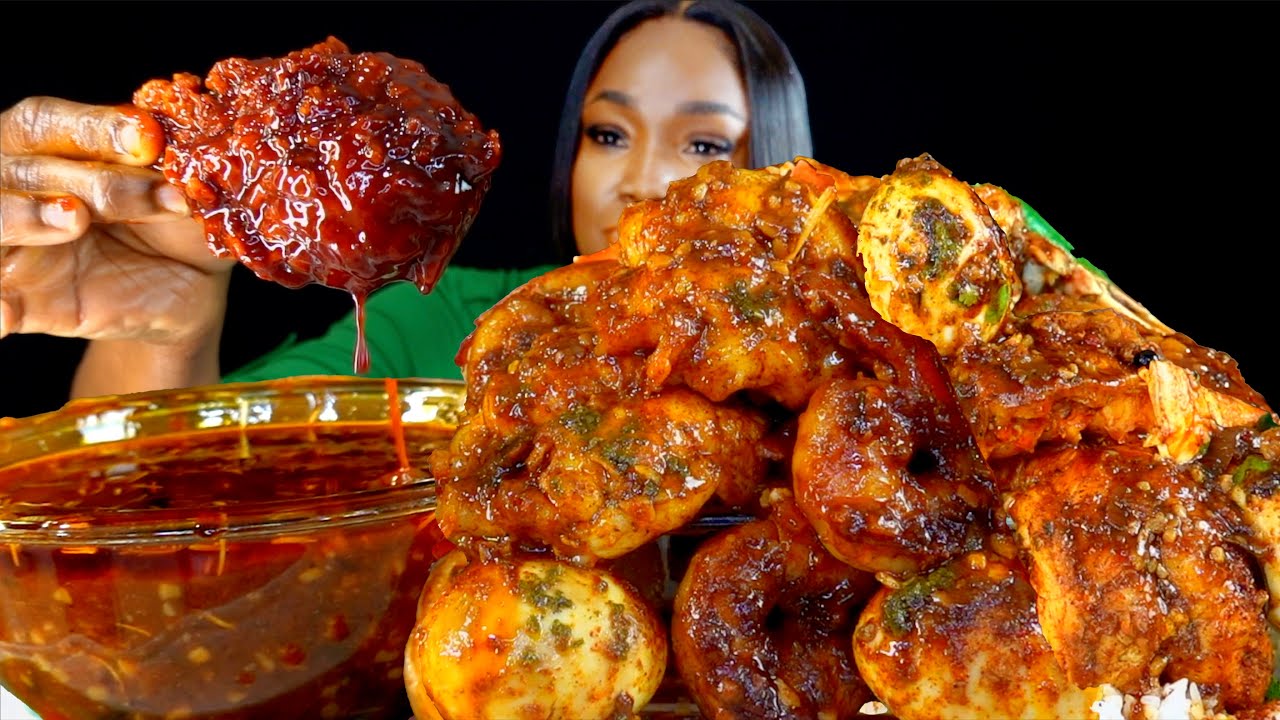 DESHELLED SEAFOOD BOIL MUKBANG | KING CRAB | DESHELLED SEAFOOD BOIL MUKBANG | Seafood | Mukbang