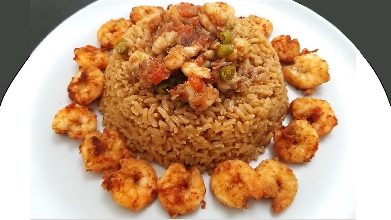 Special Shrimp with Sayadia Rice
