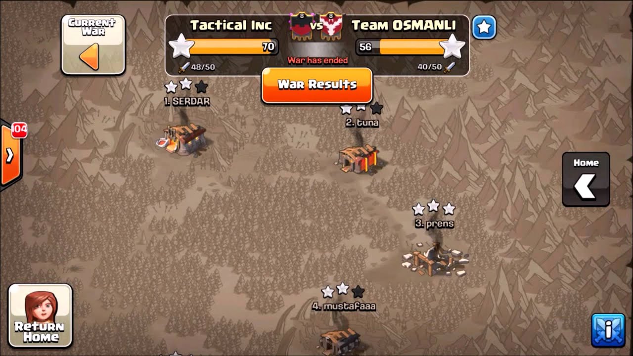 War Recap #4 - Tactical Inc vs. Team OSMANLI