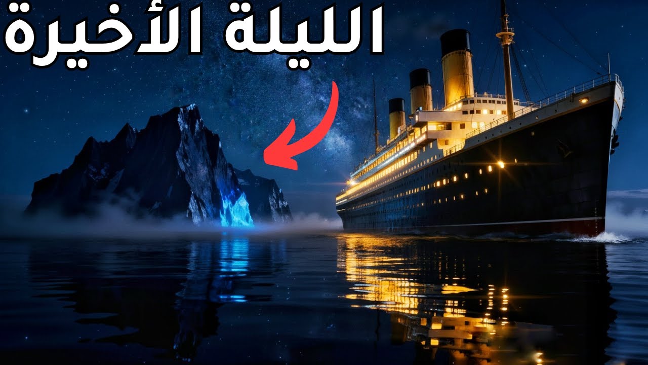 ليلة غرق التايتانيك | وثائقي هادئ للنوم