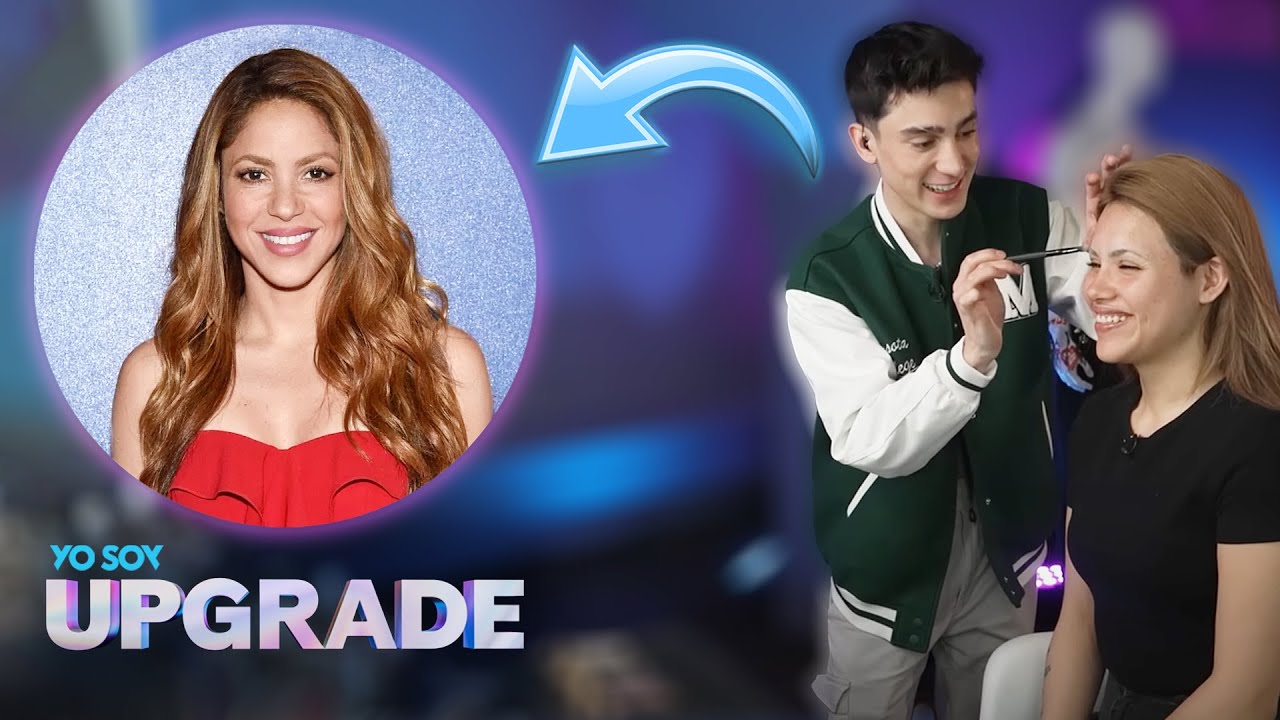 TRANSFÓRMATE EN SHAKIRA😱💄 Tutorial maquillaje paso a paso | Yo Soy Upgrade
