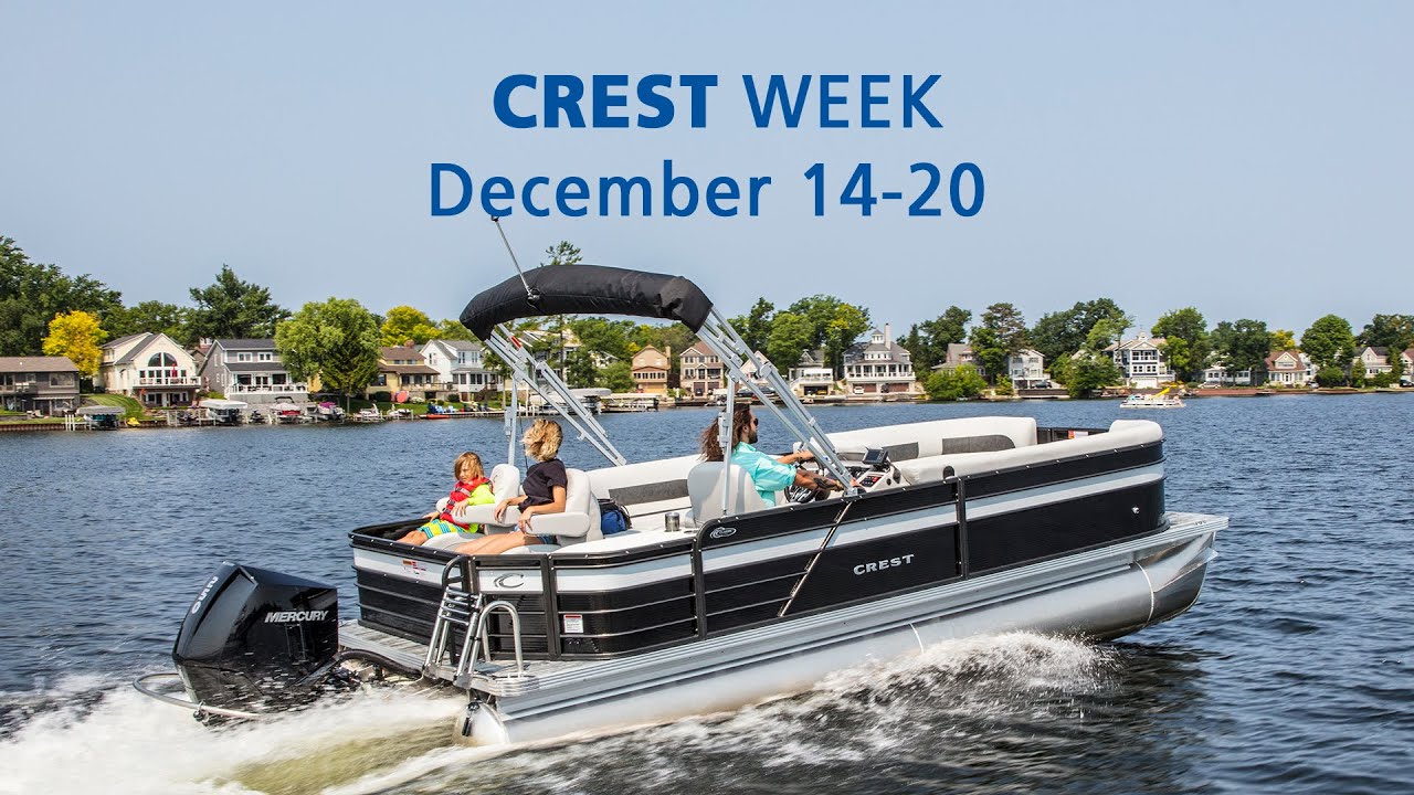 Winter Sales Series | Crest Pontoons Week | MarineMax Georgia