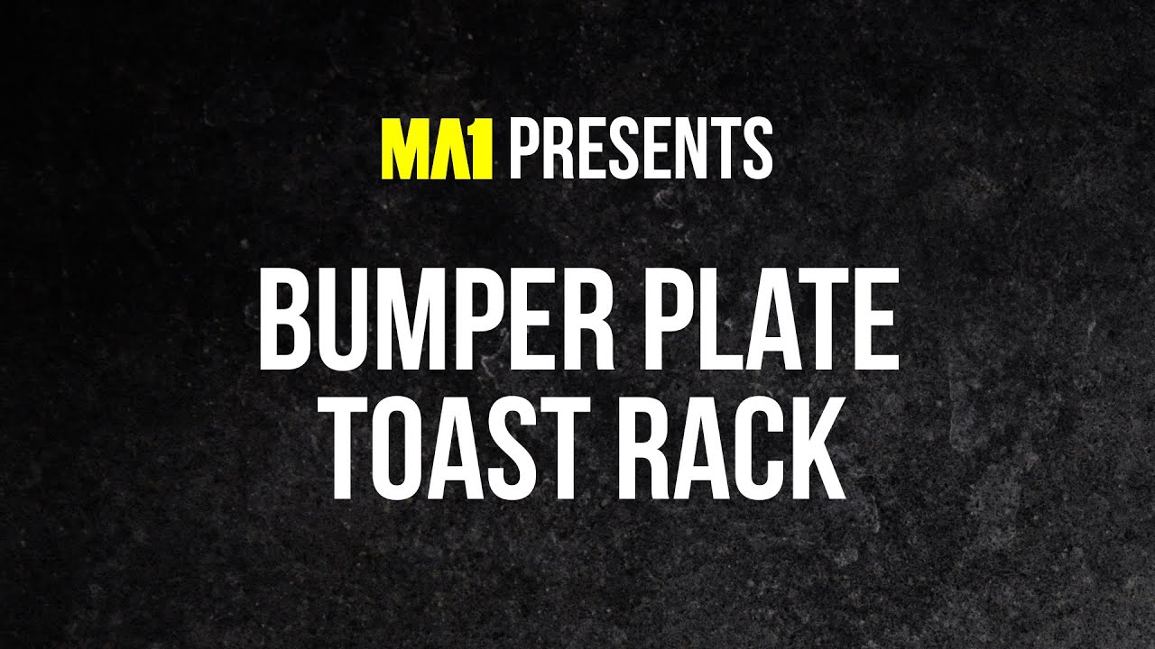 MA1 Bumper Plate Toast Rack