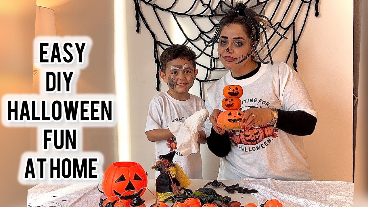 🎃 Make Your Halloween Magical with Simple Decorations & Fun Treats!