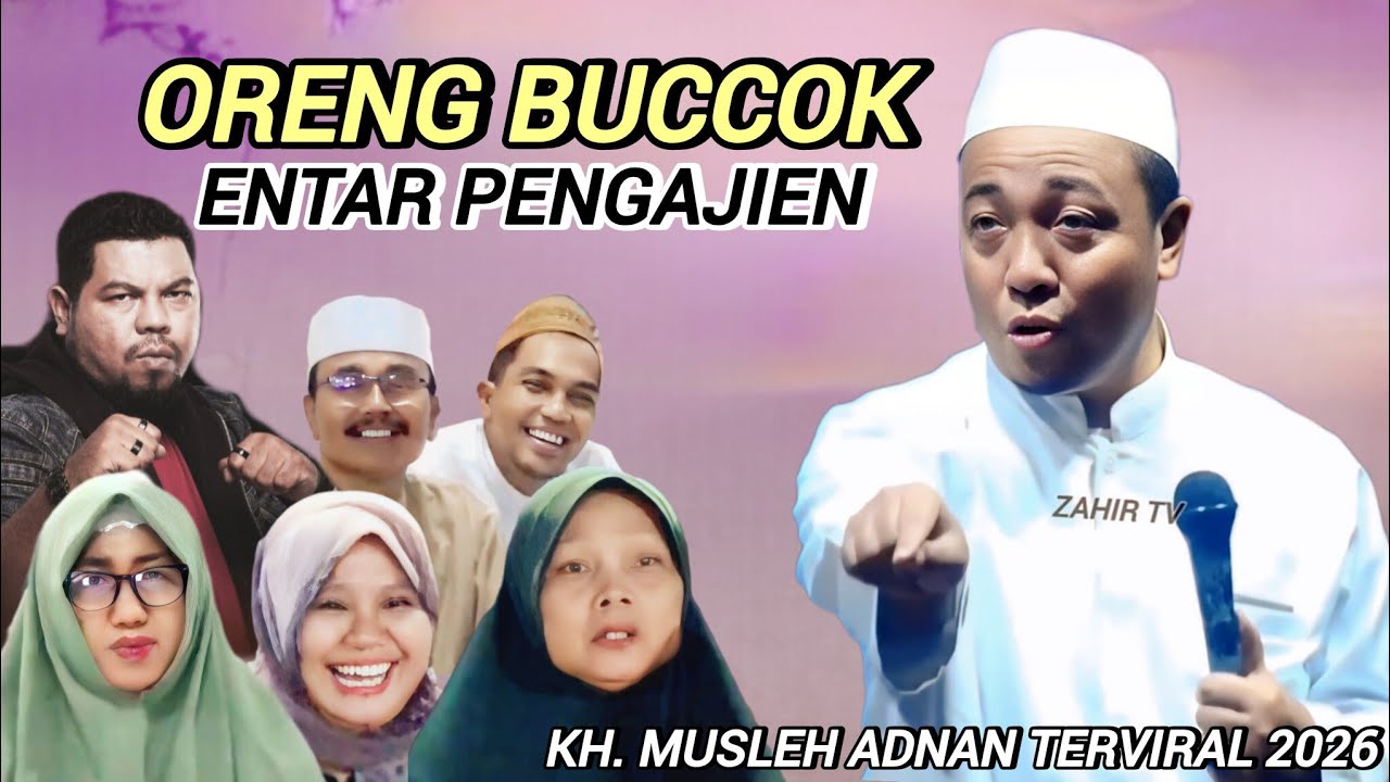 Ceramah Viral KH. MUSLEH ADNAN TERBARU  2026 Live Bucor Wetan - Probolinggo 