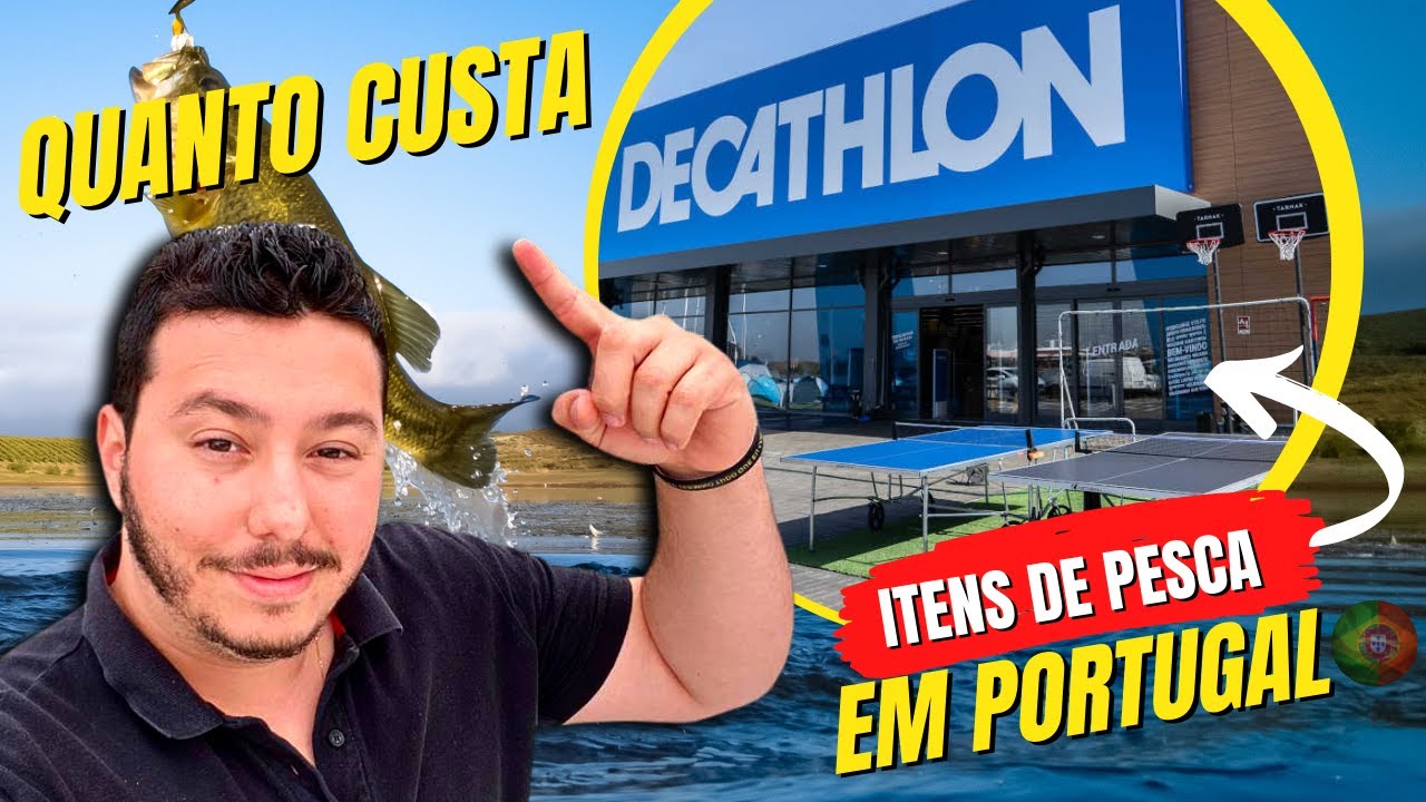 🔴 PREÇOS NA #DECATHLON EM PORTUGAL 🇵🇹 | ITENS DE #PESCA | COMO #COMPRAR BARATO