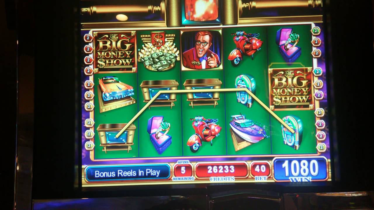 Big Money Show bonus round .40&cent; bet, Red Garter