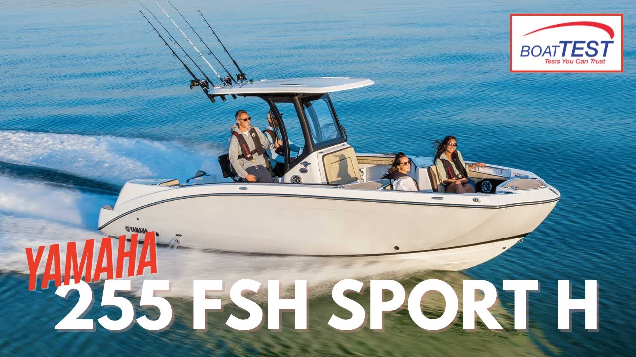 Тест и обзор характеристик Yamaha 255 FSH Sport H (2024) | BoatTEST