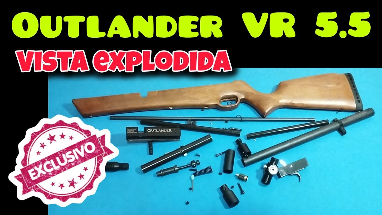 PCP OutLego: Outlander VR 5.5: Vista explodida
