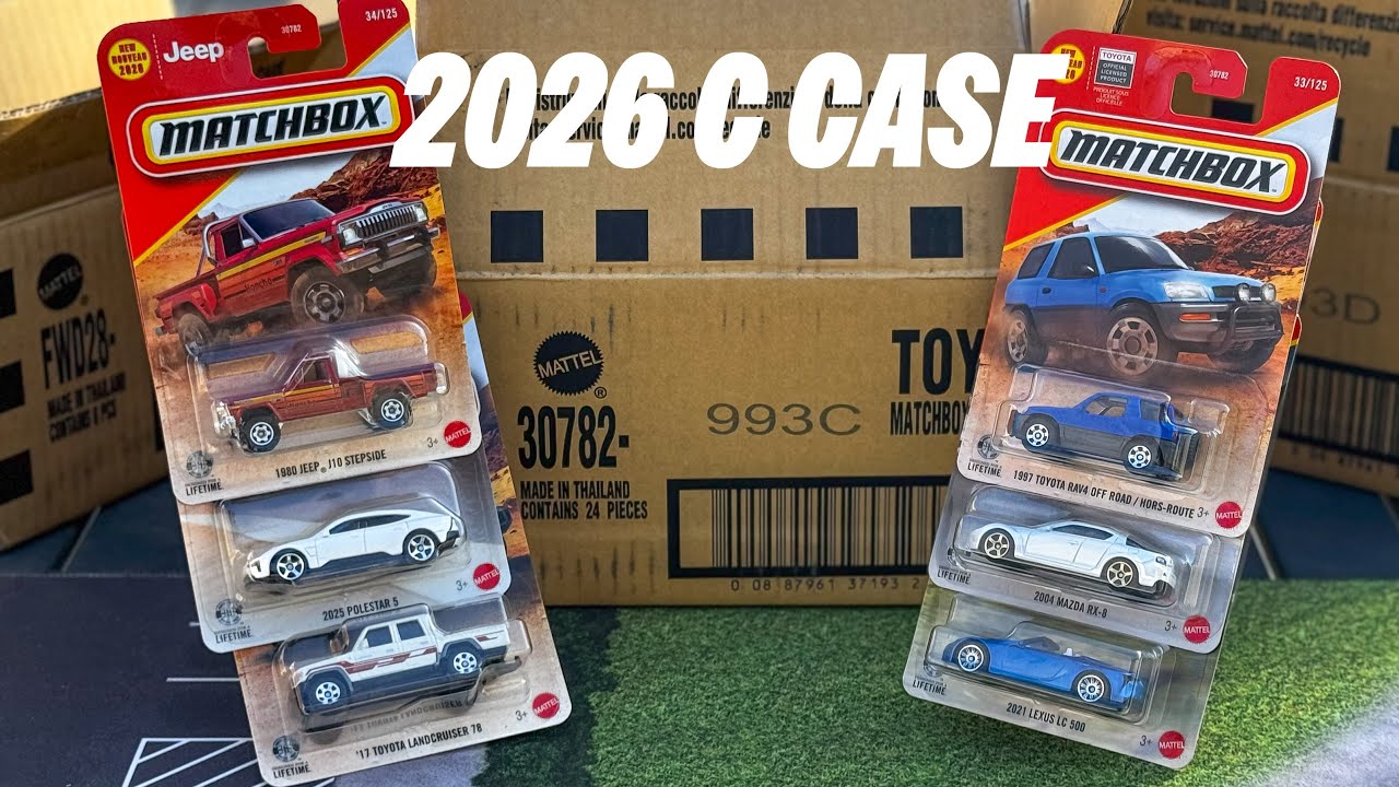 Lamley Unboxing: Matchbox Went Toyota-Heavy in the 2026 C Case