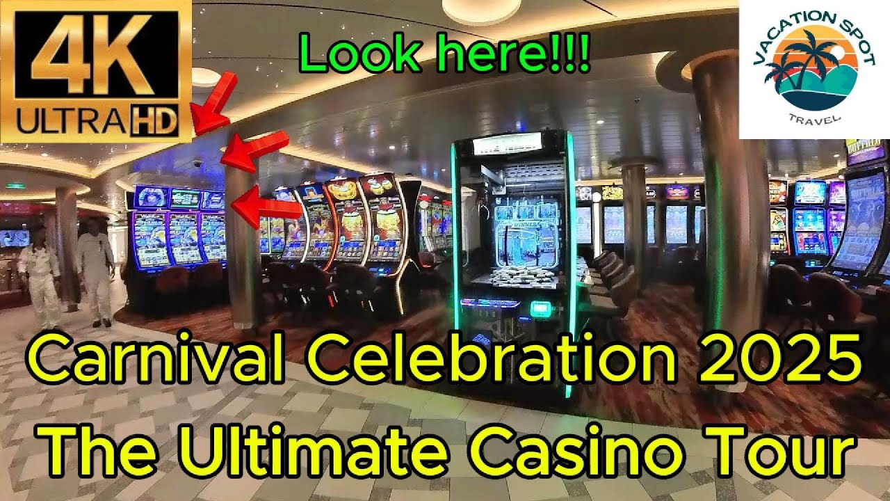 Carnival Celebration Ultimate Casino Tour 2025