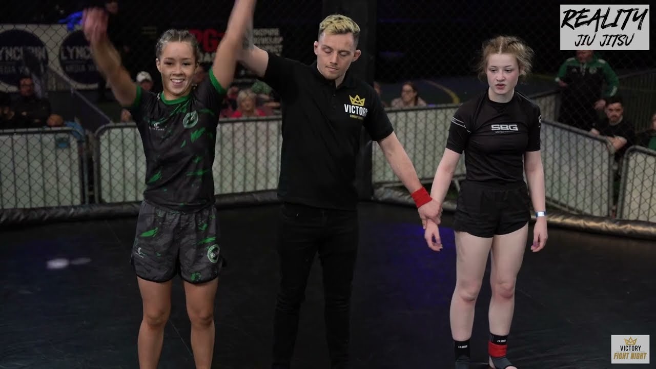 Aoife McHugh vs Cora Lemont (Tight arm bar!) | Fight Night, Cardiff | Juniors Female Super Fight