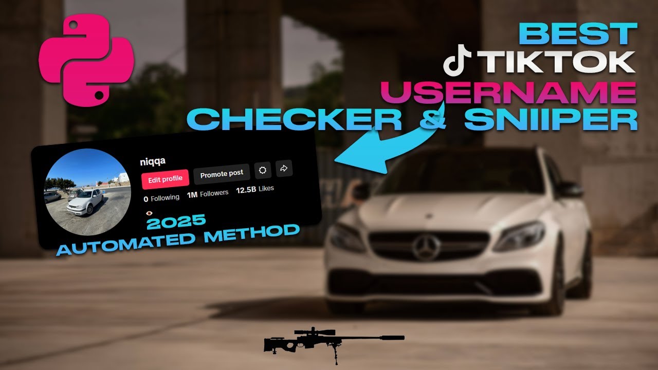 THE BEST TIKTOK USERNAME CHECKER & SNIPER