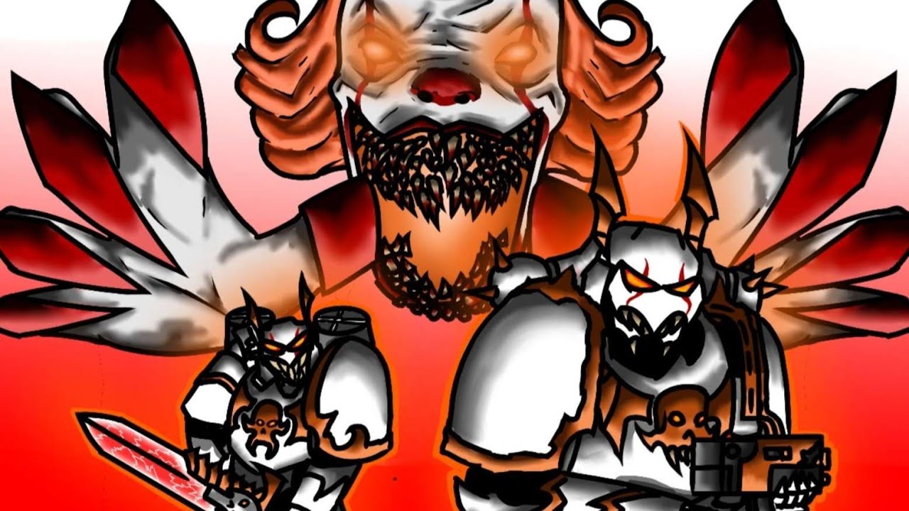 WHAT IF PENNYWISE WAS IN WARHAMMER 40K?!?!? (No Ai slop)