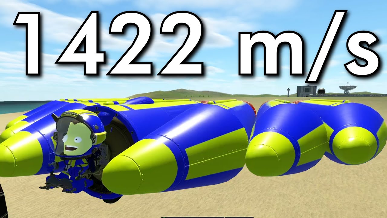 I'm taking the Land Speed Record in Kerbal Space Program 2