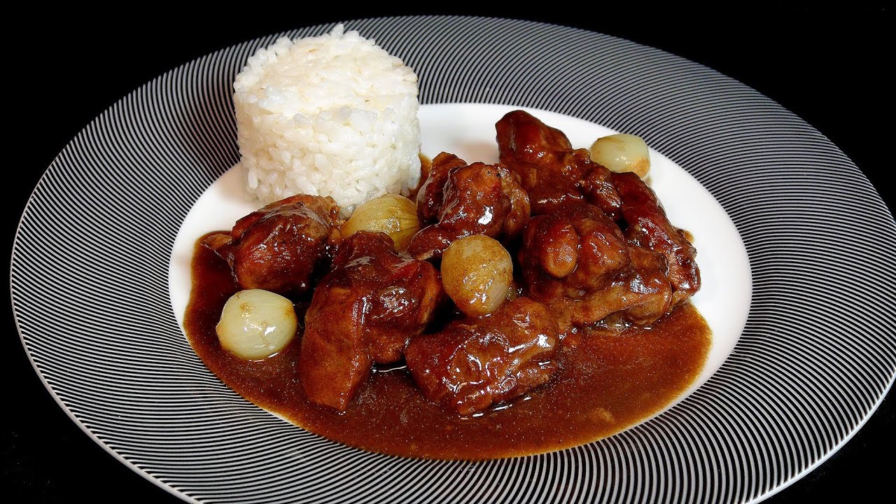 Pavo guisado. Recetas de pavo