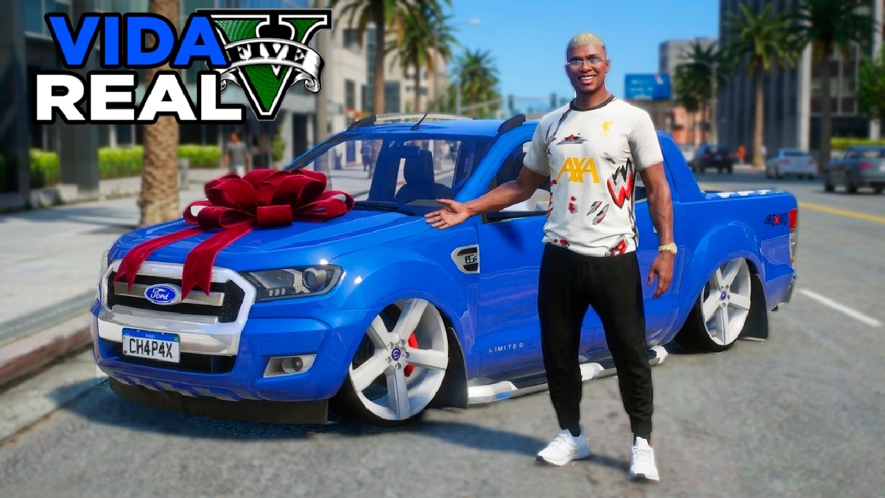GTA V: VIDA REAL - COMPREI A CAMINHONETE MAIS REBAIXADA DA CIDADE! - #33