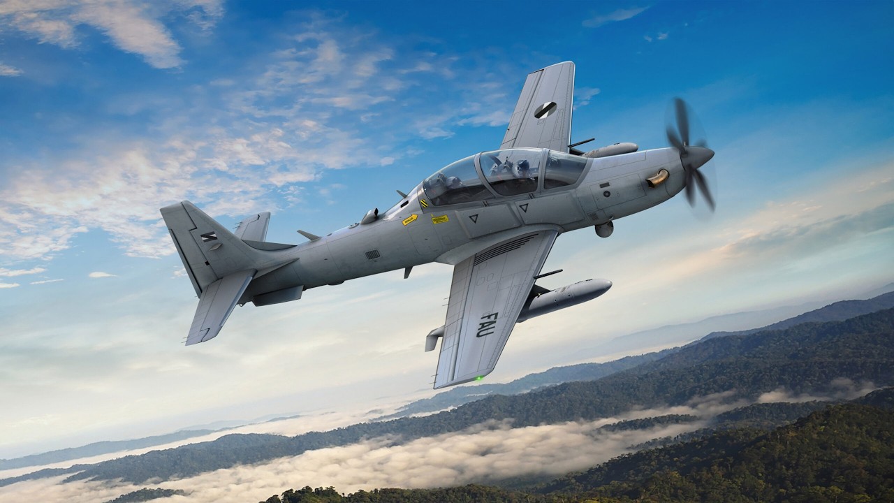Recepción de los dos primeros A29 Super Tucano en Uruguay