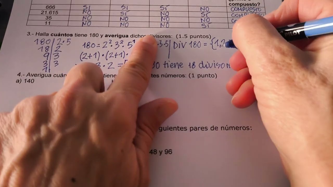Divisibilidad. 1° ESO. 
