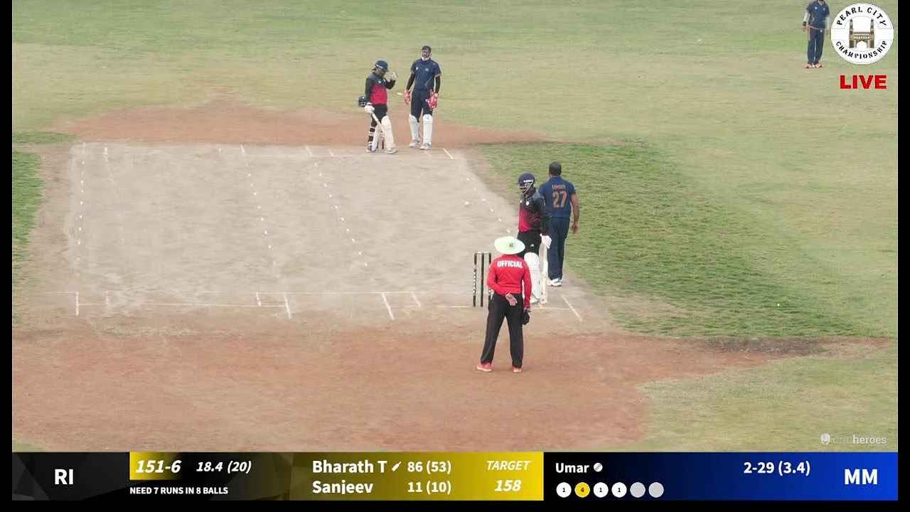 KANTAR PREMIER LEAGUE 2026-MEN (HYD) : MIGHTY MAVERICKS -VS- ROYAL INDIANS