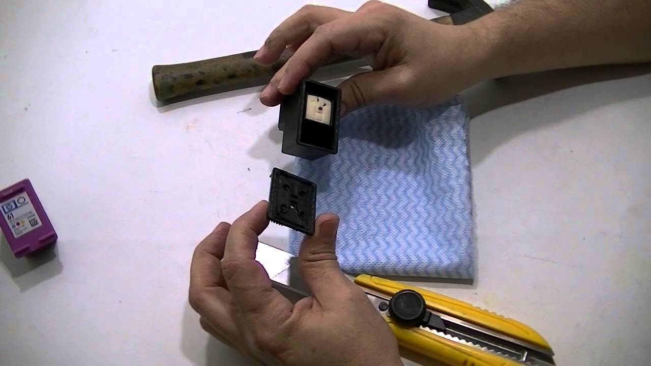 Veja como fácil abrir cartuchos HP preto e colorido