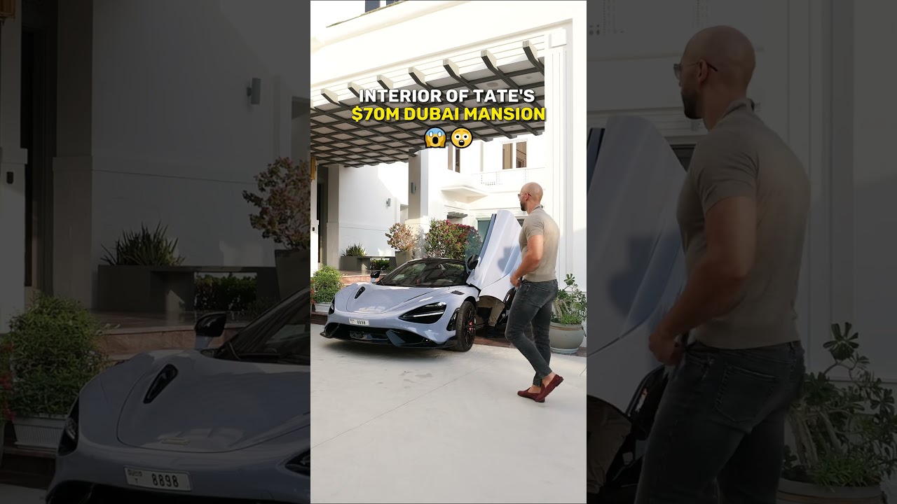 Interior Of Tate's $70M DUBAI MANSION😱😲
