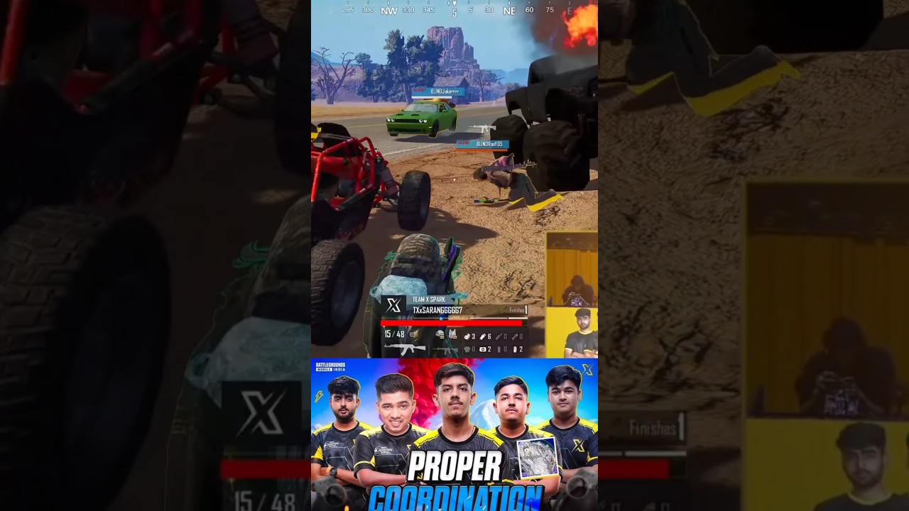 Team X Spark Vs BLIND | BGMI TOURNAMENT