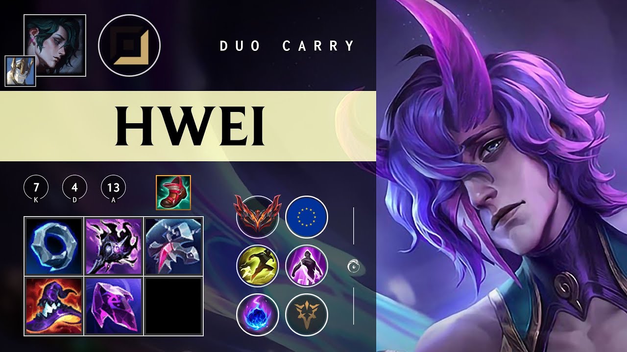 Hwei Carry vs Mel - EUW Grandmaster Patch 26.01