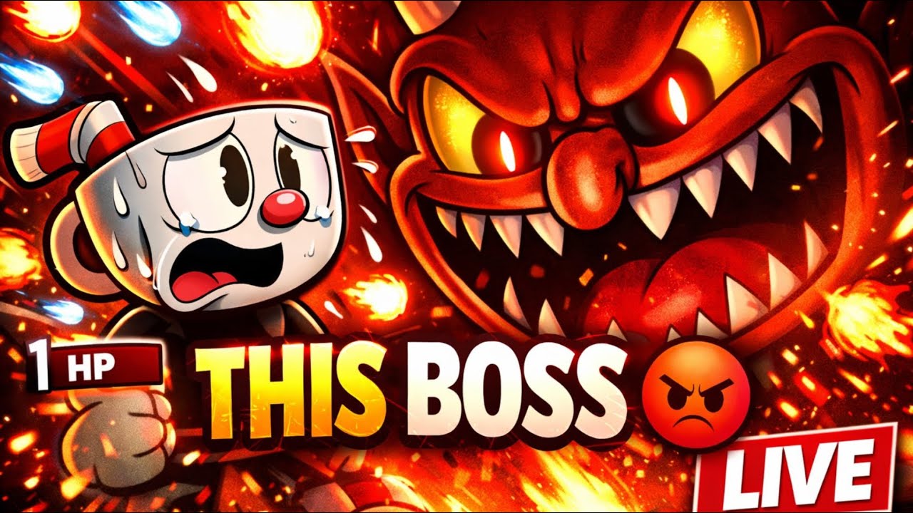 Rage + Skill = Total Boss Destruction | Cuphead LIVE ⚔️