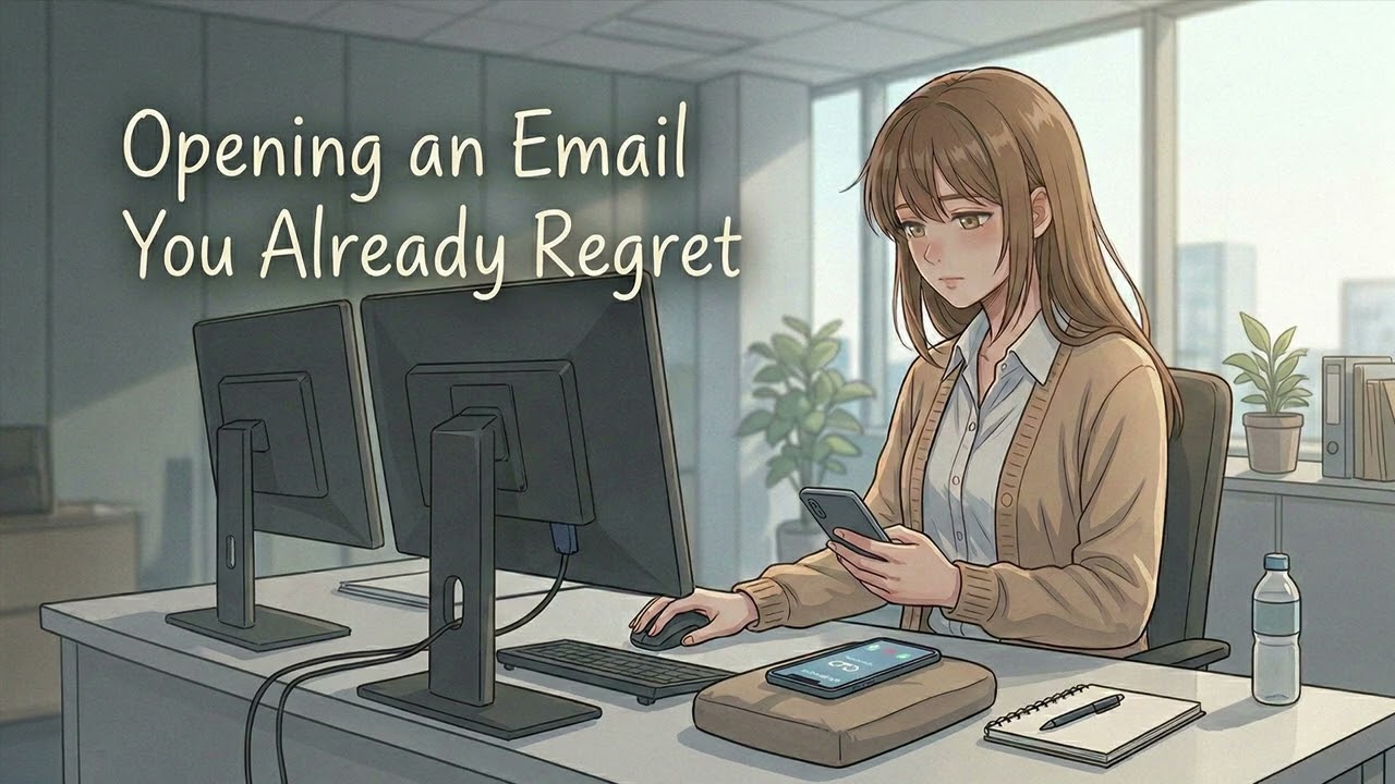 📩 Opening an Email You Already Regret ｜Morning Office Lo-fi【ZynthTone】