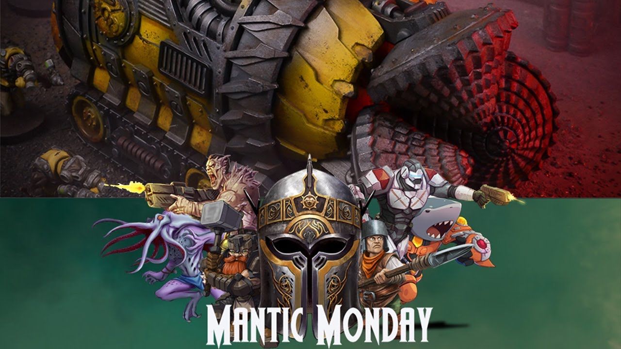 Mantic Monday – Firefight – Building Vehicles – Veer myn Tunneller
