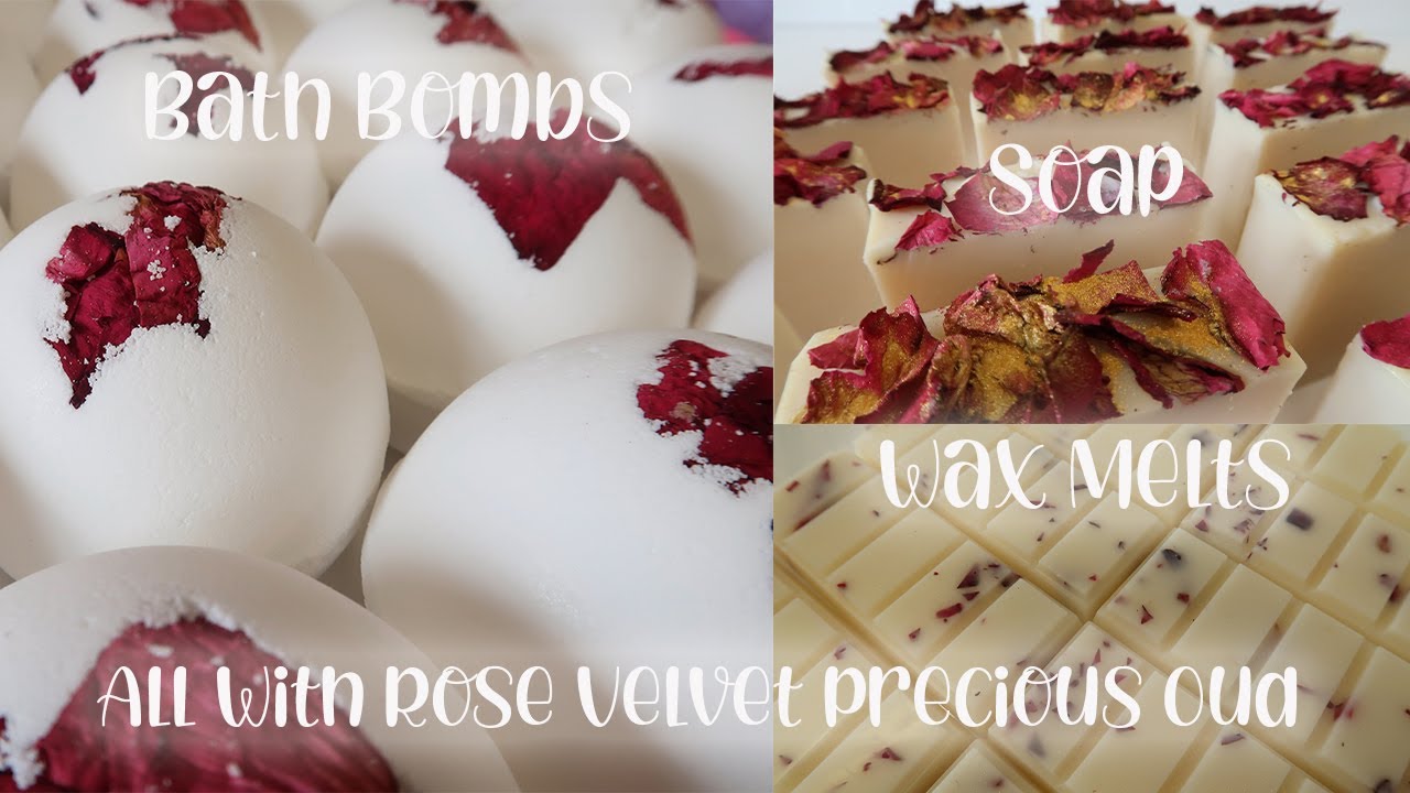 Soap, Bath Bombs & Wax Melts | Making 3 Separate Product Batches In 1 Video