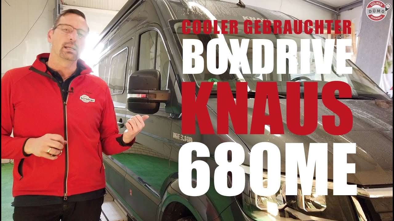 Dieser Knaus ist ein Knaller. Kastenwagen Boxdrive 680ME. Unbedingt ansehen.