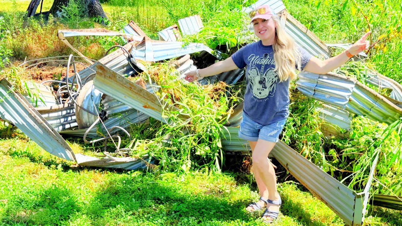 mowing down my past