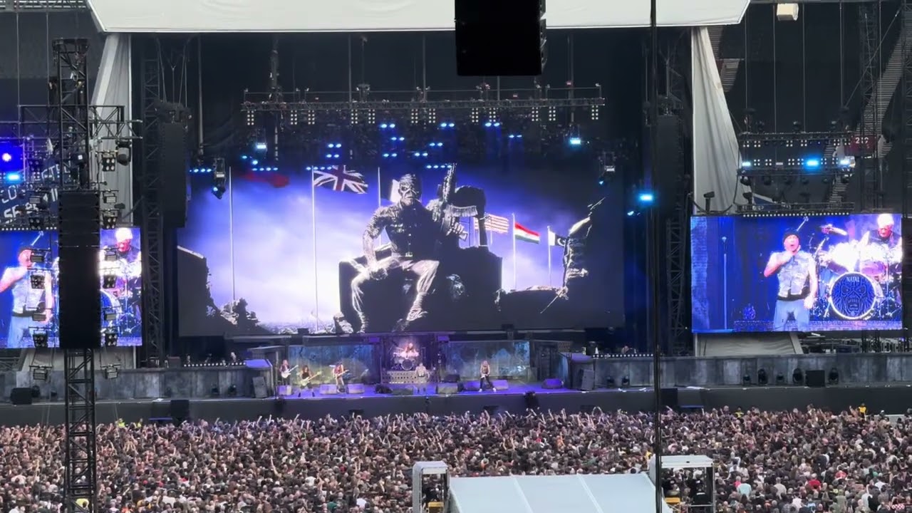 Iron Maiden 2 Minutes to Midnight 28 6 2025 London Stadium
