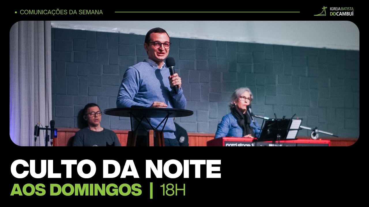 Culto da Noite - 01 de Março  de 2026