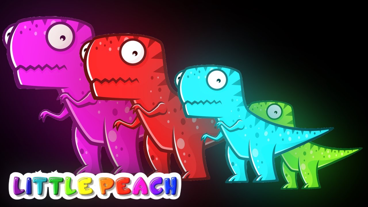 Baby Sensory | FUNKY Dinosaurs | Fun animation with music