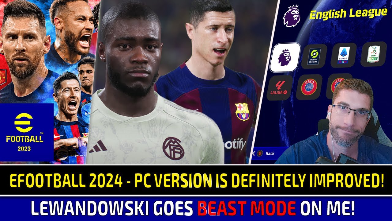 [TTB] EFOOTBALL 2024 ON PC IS ACTUALLY QUITE GOOD! - GRAPHICS, RAIN, HARRY KANE IMPRESSION, AND MORE