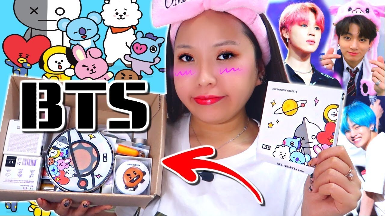 ТЕСТИРУЮ ВСЮ КОСМЕТИКУ BTS! ВСЯ ПРАВДА О КОСМЕТИКЕ BT21 |NikyMacAleen