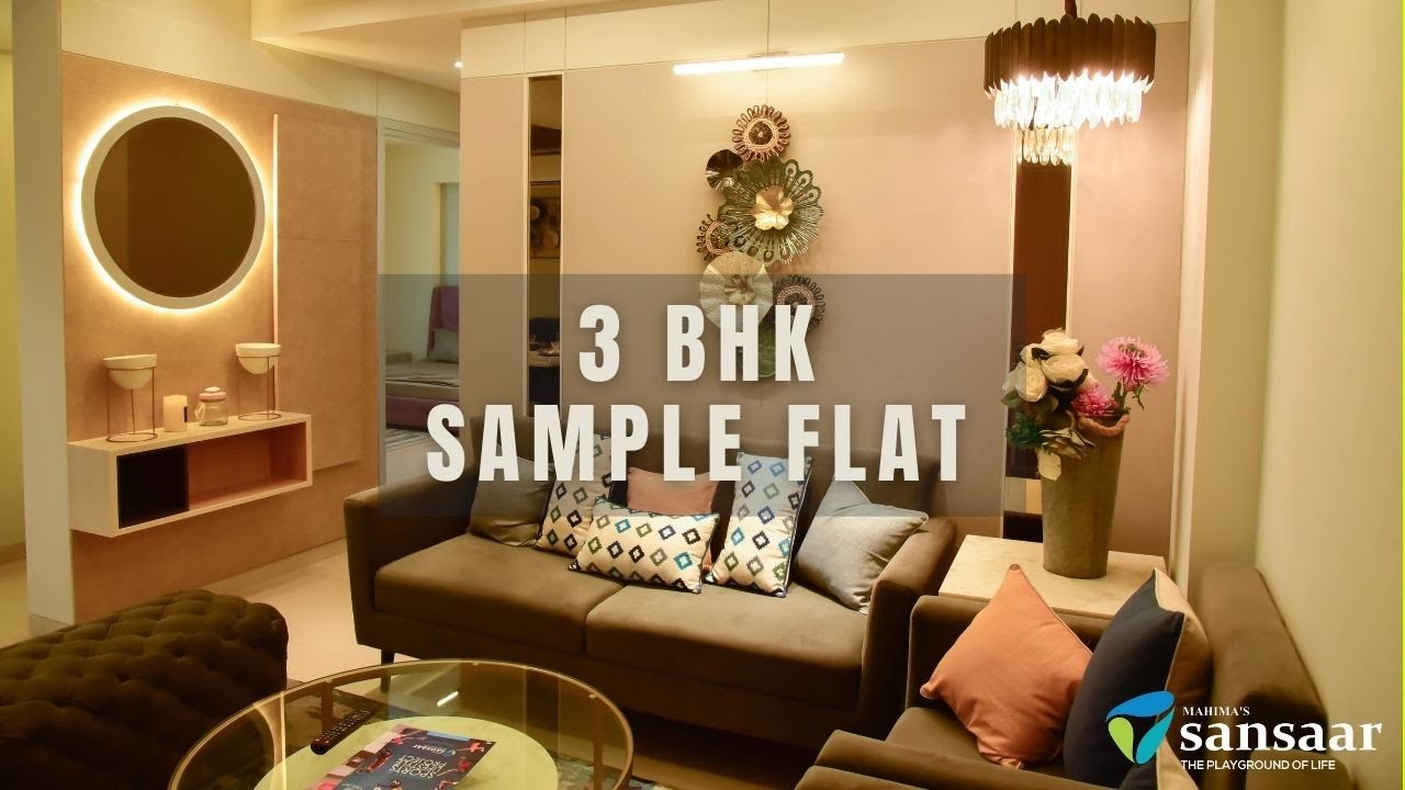 Mahima&rsquo;s Sansaar 3 BHK Luxurious Flat Interior View | Mahima Group