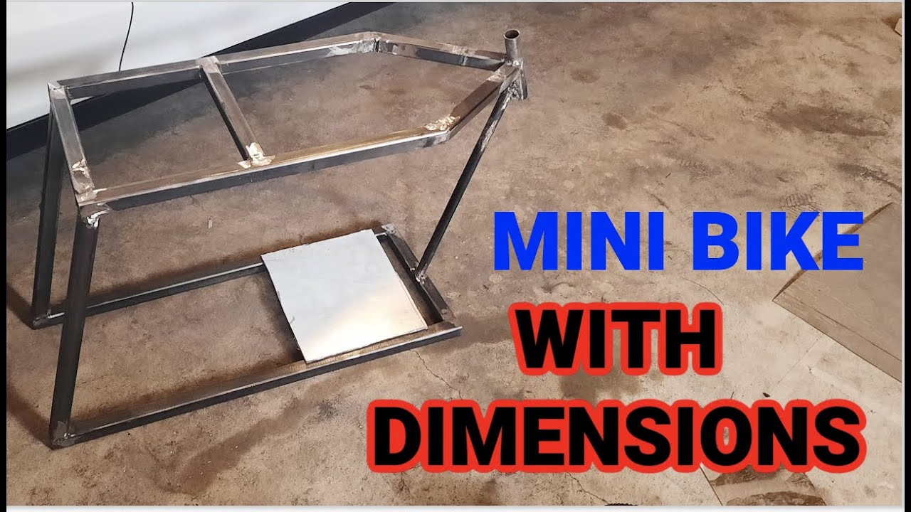 How to Build a BASIC Mini Bike Frame (Tutorial)