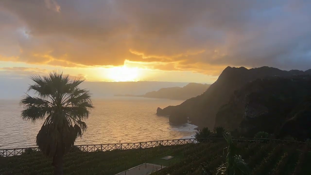 Time Lapse of Sunrise at Quinta do Furao, Madeira
